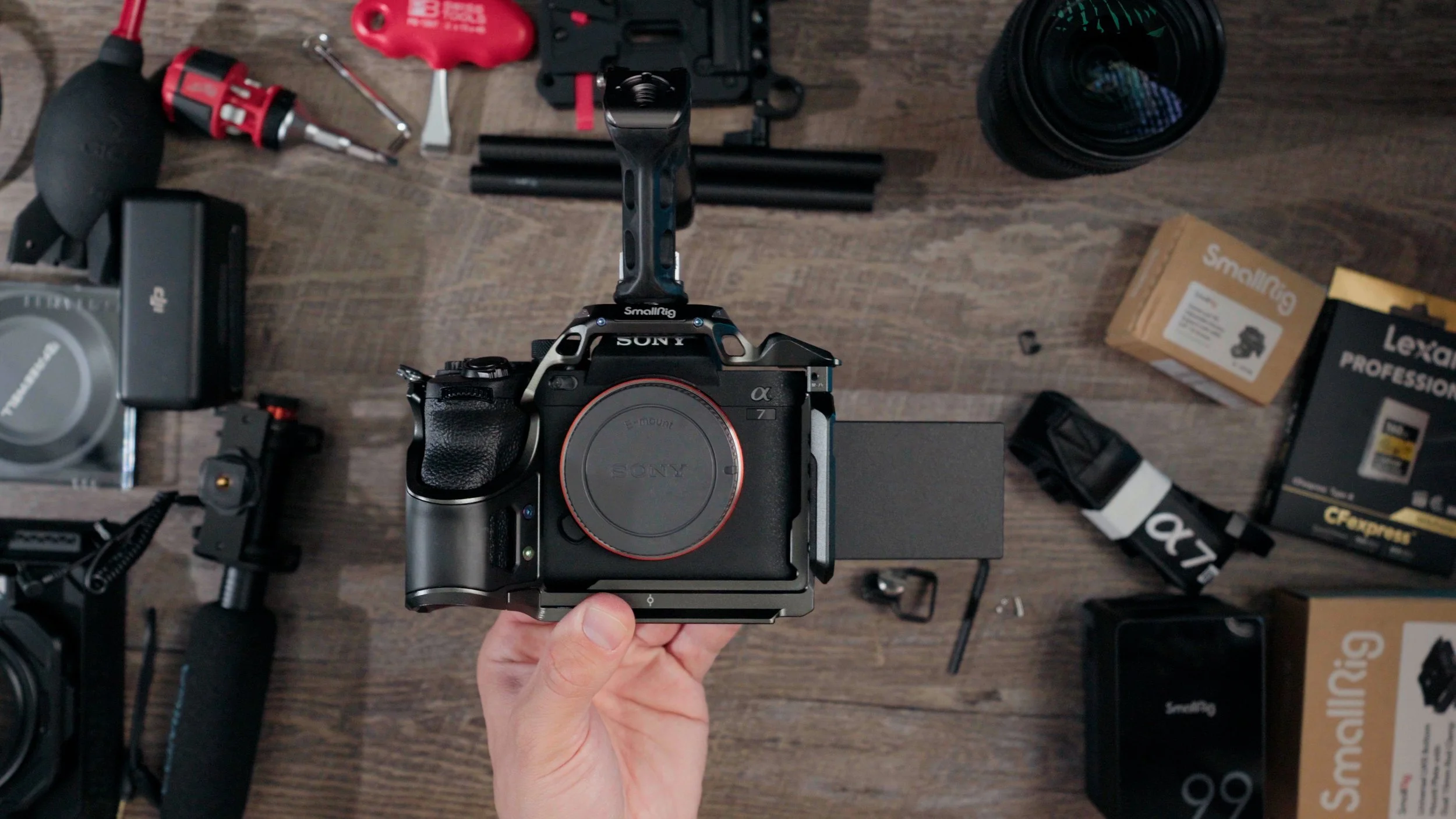 SmallRig RHINOCEROS cage for a7IV a7SIII a7RV - Cinema Rig Build